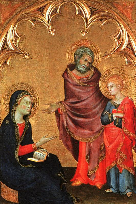 Simone Martini Christ Discovered in the Temple Germany oil painting art